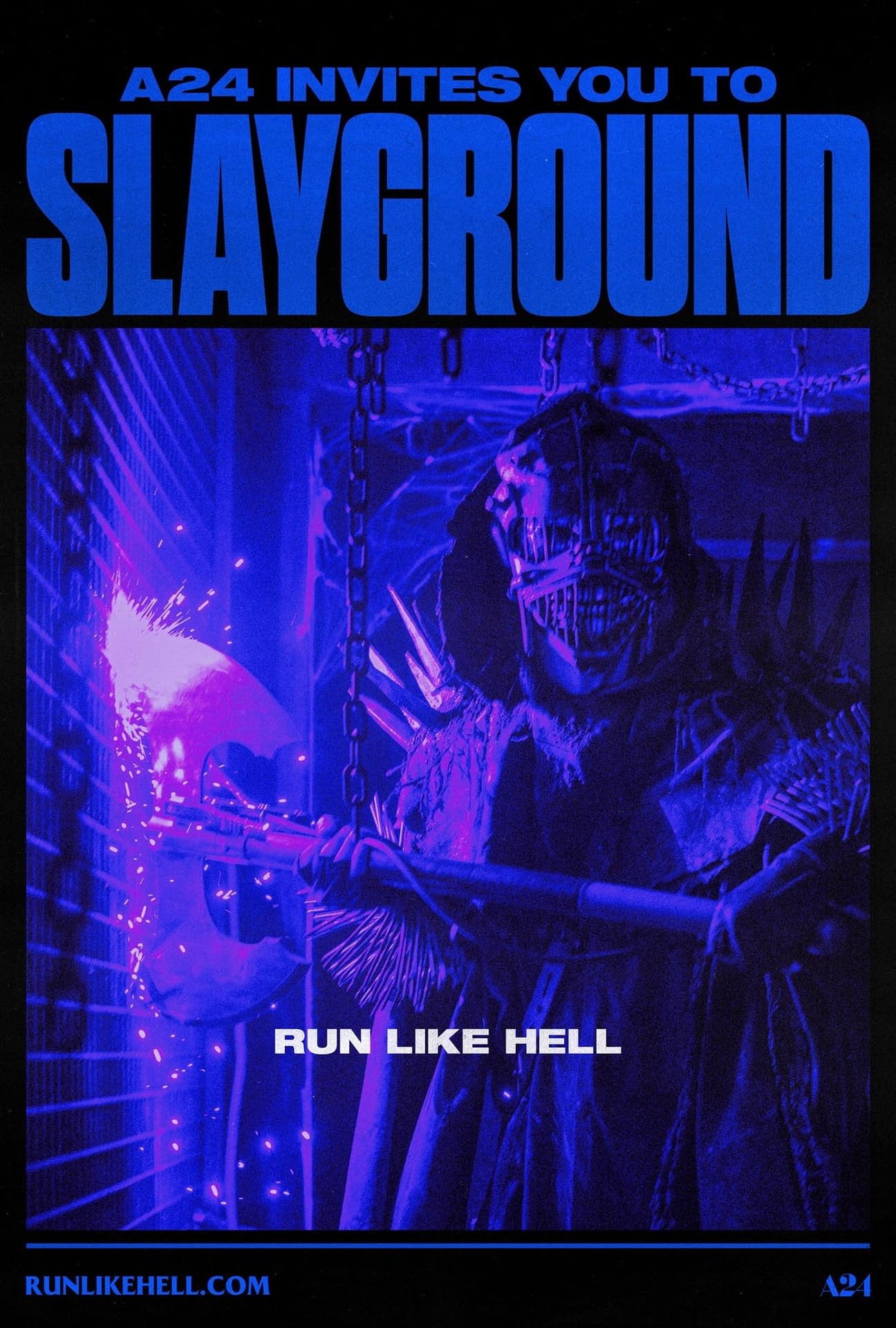 A24 Slayground Official Teaser Poster Jeremy Saulnier