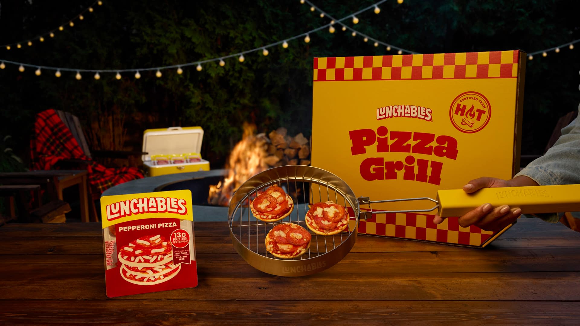 Lunchables Releases Its First-Ever Official Pizza Grill