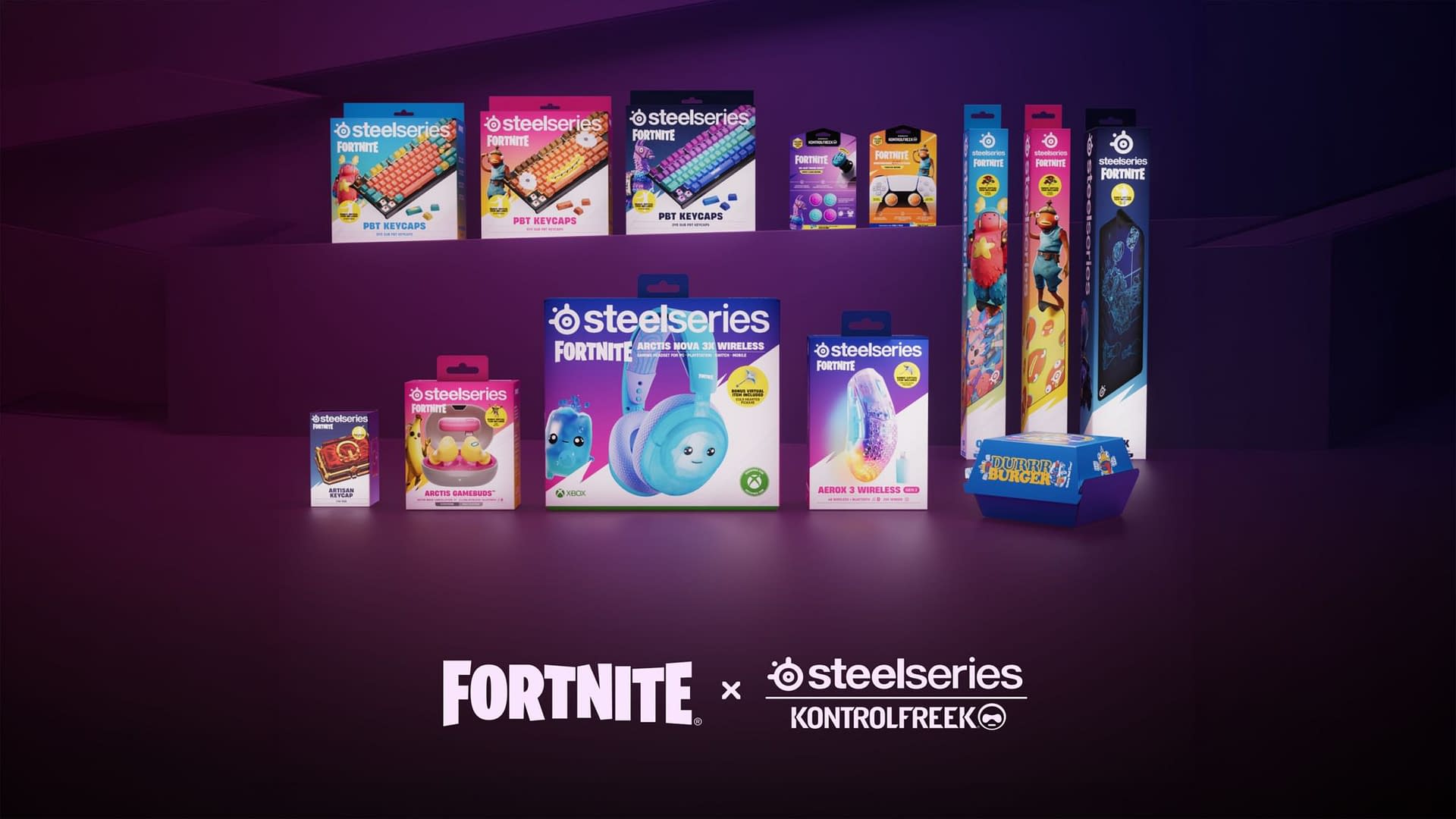 SteelSeries Revealed a New Massive Fortnite Collection