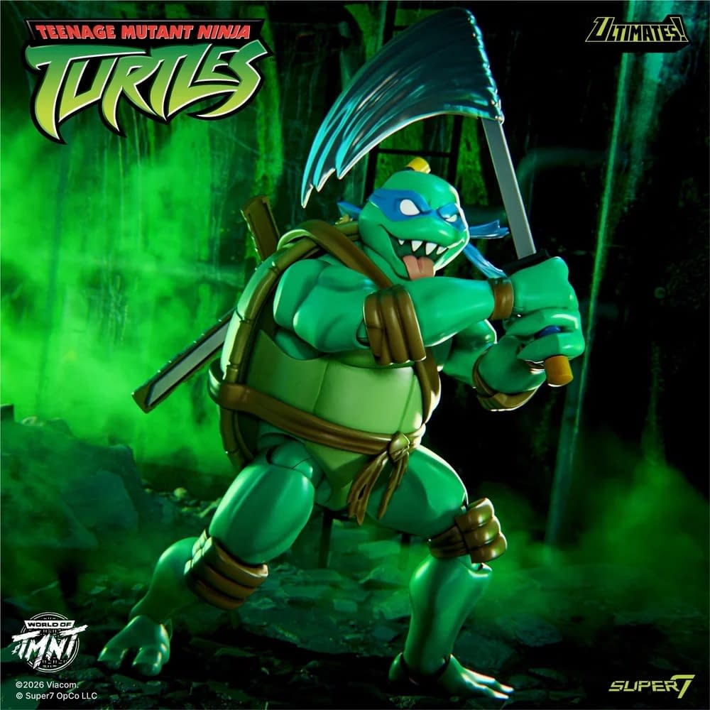 Leonardo is a Nightmare with Super7’s New TMNT ULTIMATES! Figure