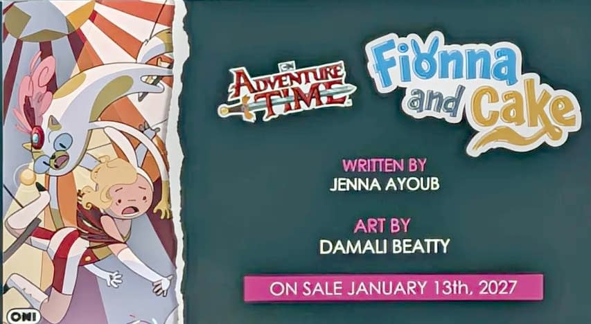 NYCC: A New Adventure Time: Fionna And Cake For January 2027
