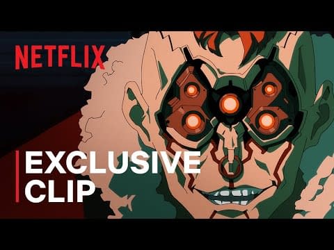 Cyberpunk: Mercenários, Trailer oficial (versão do Studio Trigger)