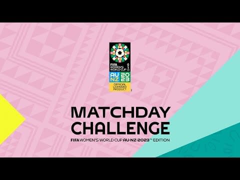 Matchday Lança Videogame de Futebol Matchday Challenge: FIFA Women's World  Cup AU∙NZ∙2023™ Edition, um Produto Licenciado Oficialmente pela FIFA