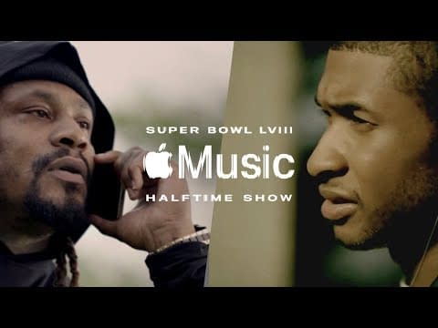 OFFICIAL APPLE MUSIC HALFTIME SUPERBOWL PERFORMANCE ANNOUNCED - USHER!!!!  Absolutely right! 