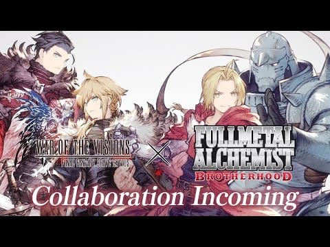 Fullmetal Alchemist Event Will Start in Final Fantasy Brave Exvius