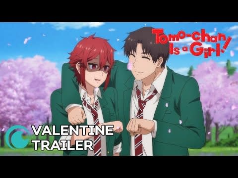 Tomo-Chan Is a Girl! Offers New Trailer & Valentine's Day Cards