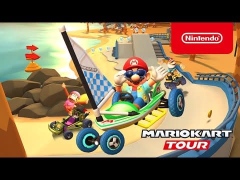 Mario Kart Tour - Winter Tour Trailer 