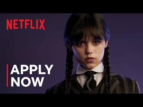 full body of a Wednesday Addams (Jenna Ortega) and uncle Fester (Fred  Armisen) - Playground