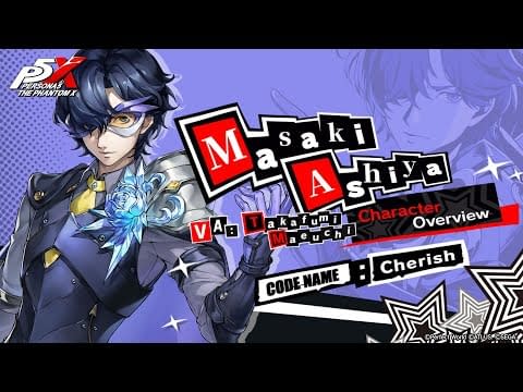 ☆PHANTOM ☆ Phantom Thief Masaki Ashiya Arrives in Persona5: The Phantom X