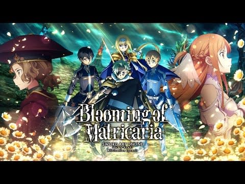 Sword Art Online Alicization Lycoris Show Characters In New