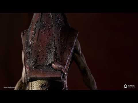 Red Pyramid Thing Statue by Numskull