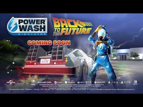 PowerWash Simulator's Back To The Future DLC is out now