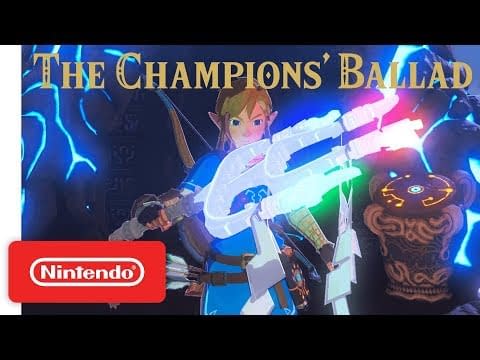 Zelda Breath of the Wild DLC 2 The Champion's Ballad Planned For a