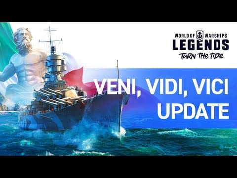 The Italian Navy Arrives in World of Warships: Legends