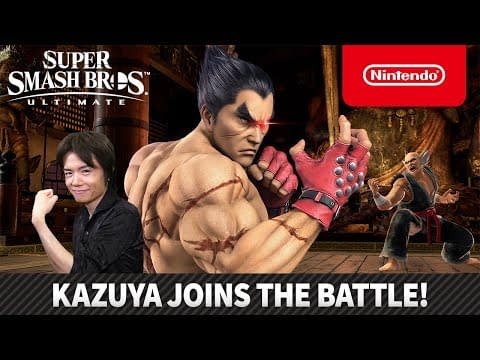 Kazuya Mishima Joins Super Smash Bros. Ultimate on June 29th - oprain