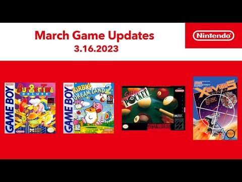 Nintendo Switch Online Adds Several Retro Titles For March 2023