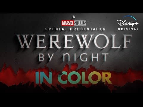 Werewolf By Night Marvel Studios Horror Movie Home Decor Poster