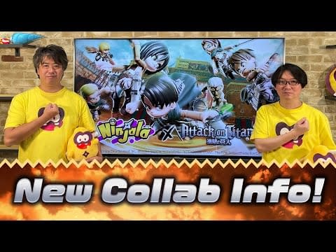 Announcing the Attack on Titan Anime Collab Event!｜Ninjala -Official Site