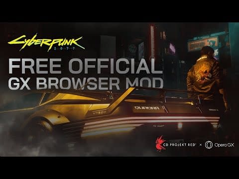 Opera GX Reveals New Cyberpunk 2077 Browser Mod