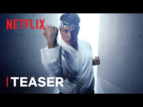 Cobra Kai Season 4 Clip: Daniel Teaches the Eagle Fangs the Miyagi Way