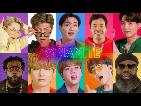 BTS Performs Idol; Jams Dynamite with The Roots, Jimmy Fallon