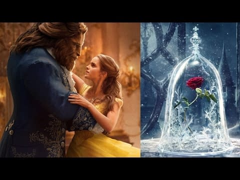 beauty and the beast wallpaper cw