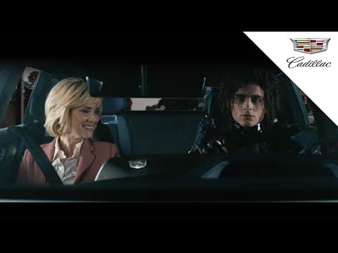 Super Bowl Tim Burton Talks Edgar Scissorhands Cadillac Ad