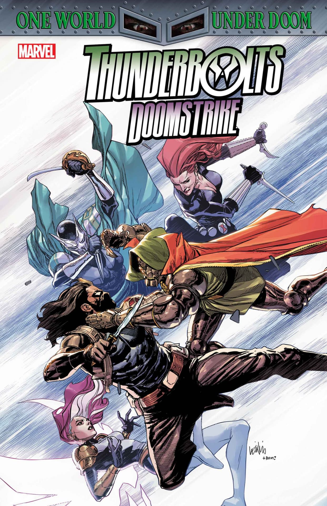 Cover image for THUNDERBOLTS: DOOMSTRIKE #1 LEINIL YU COVER