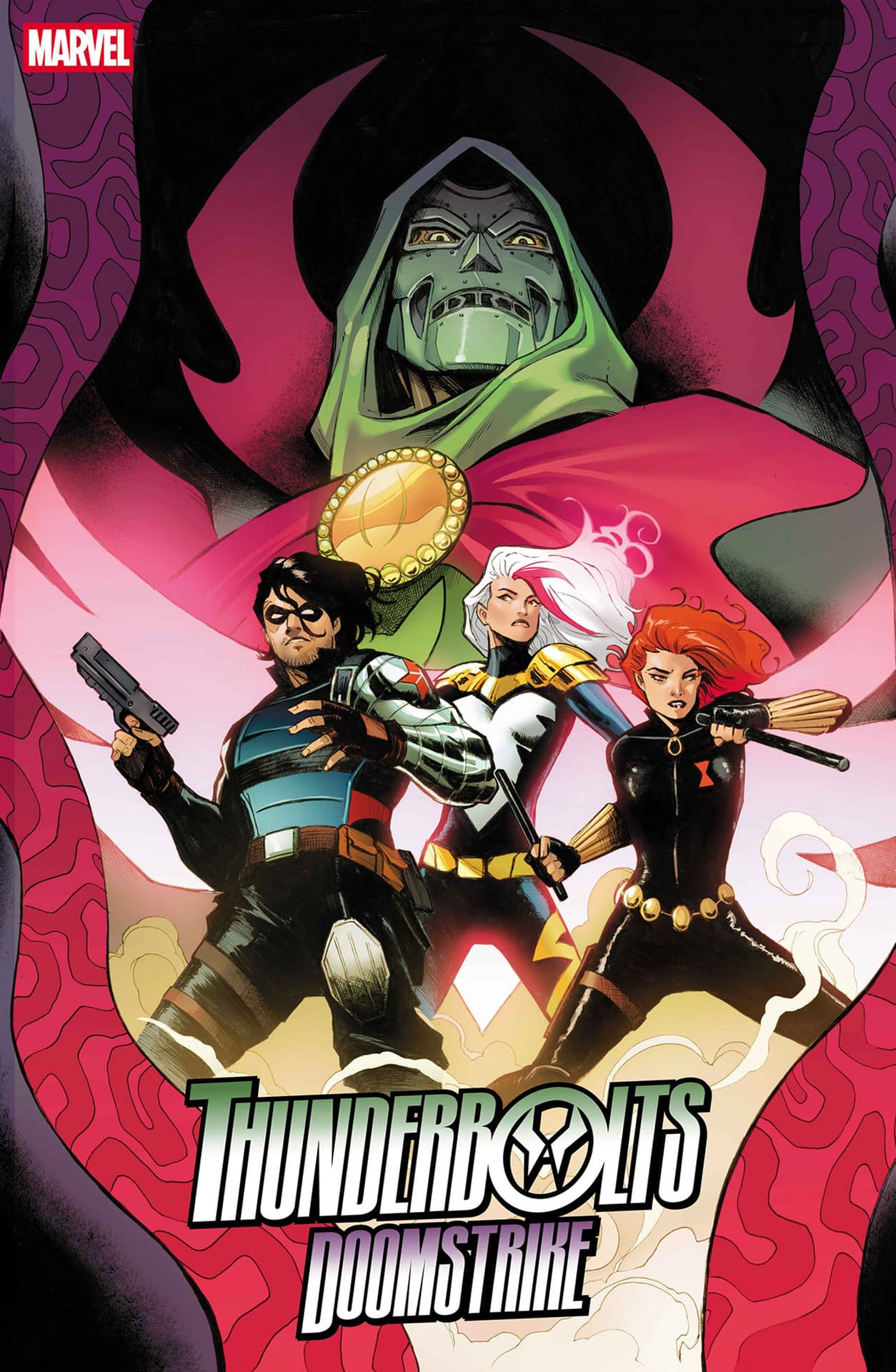 Cover image for THUNDERBOLTS: DOOMSTRIKE #1 LEE GARBETT VARIANT [DOOM]