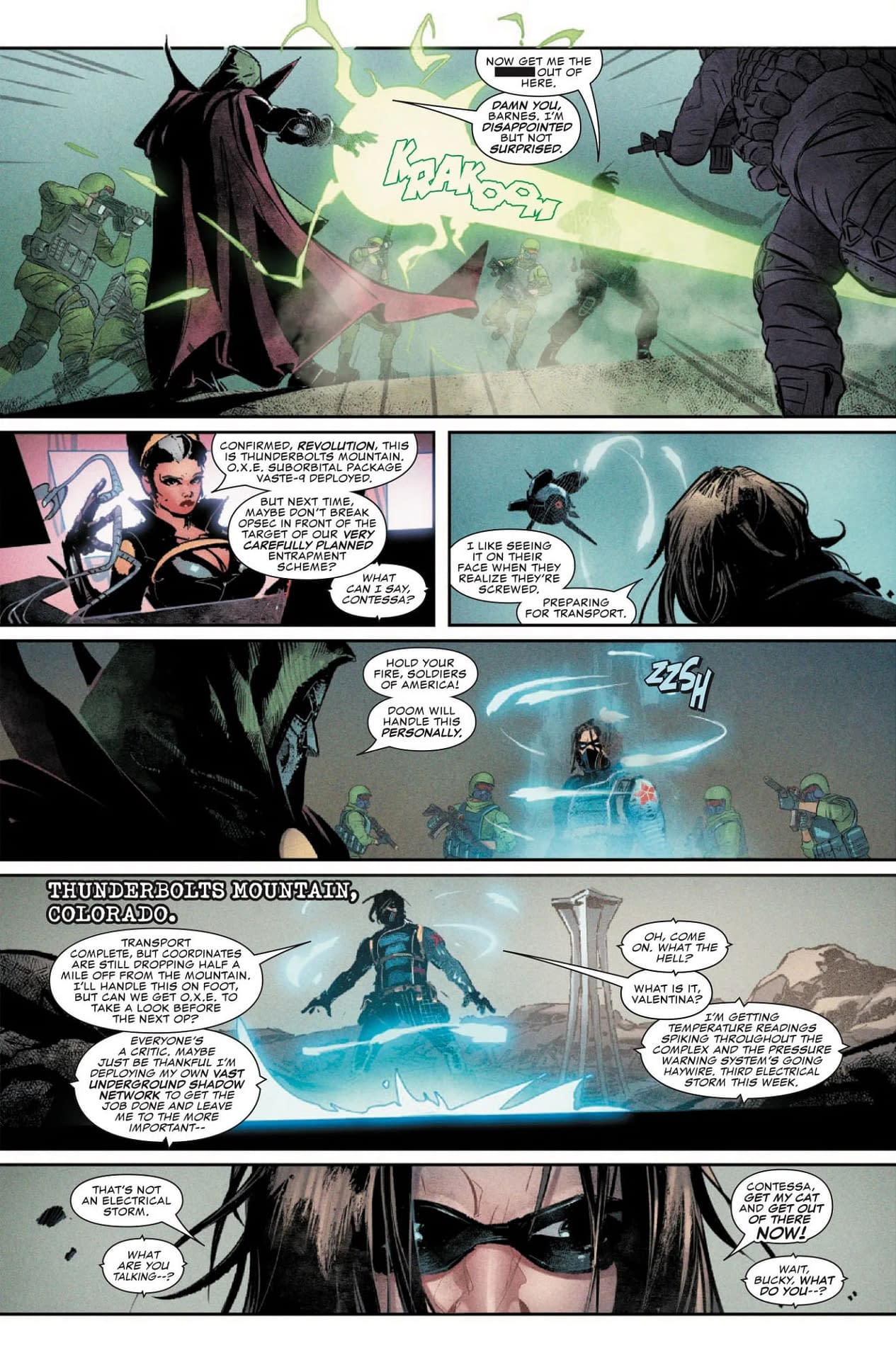Thunderbolts: Doomstrike #1 Preview: Bucky's Back with a Vengeance