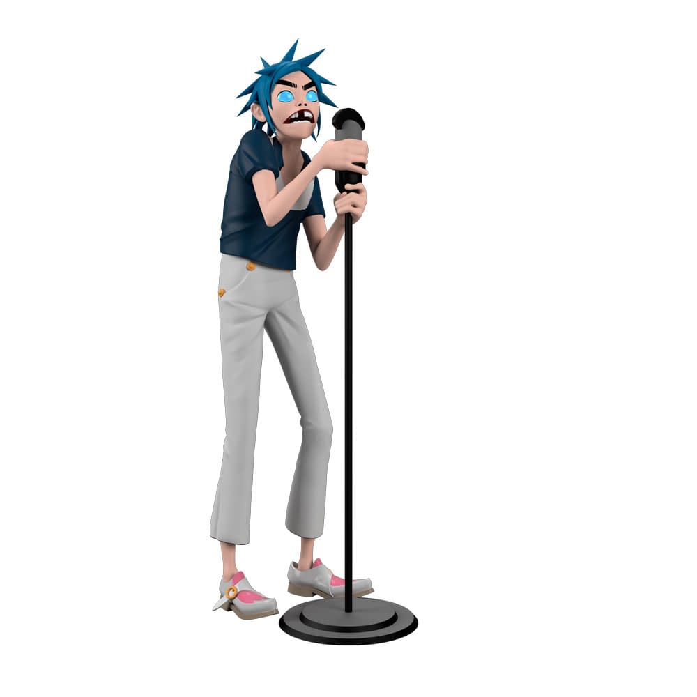 2d statue gorillaz