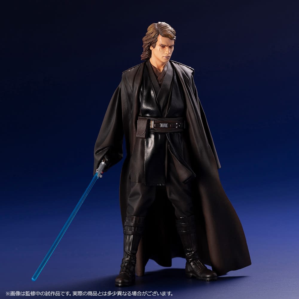 anakin skywalker clone wars statue