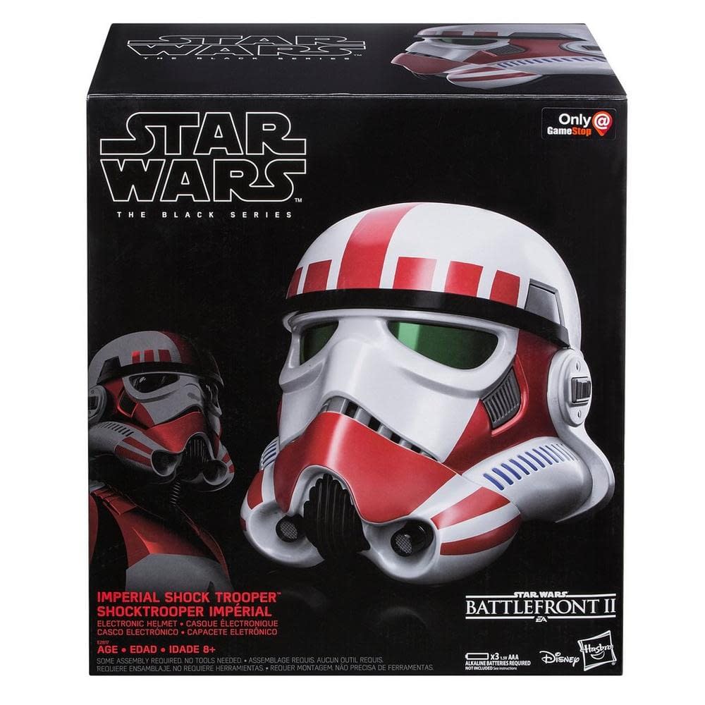 Brand New 2019 mask WOW Star Wars Black Series Shock Trooper Electronic Helmet 
