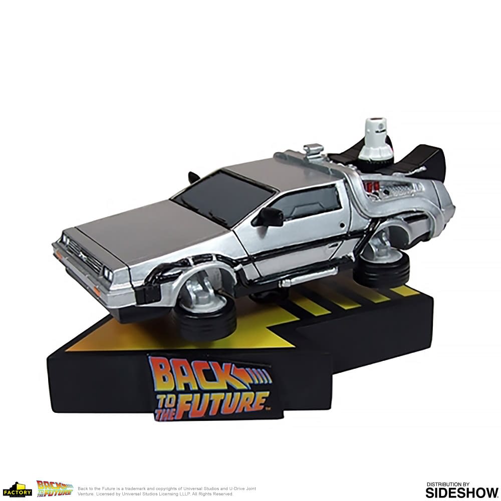 back to the future pop vinyl delorean