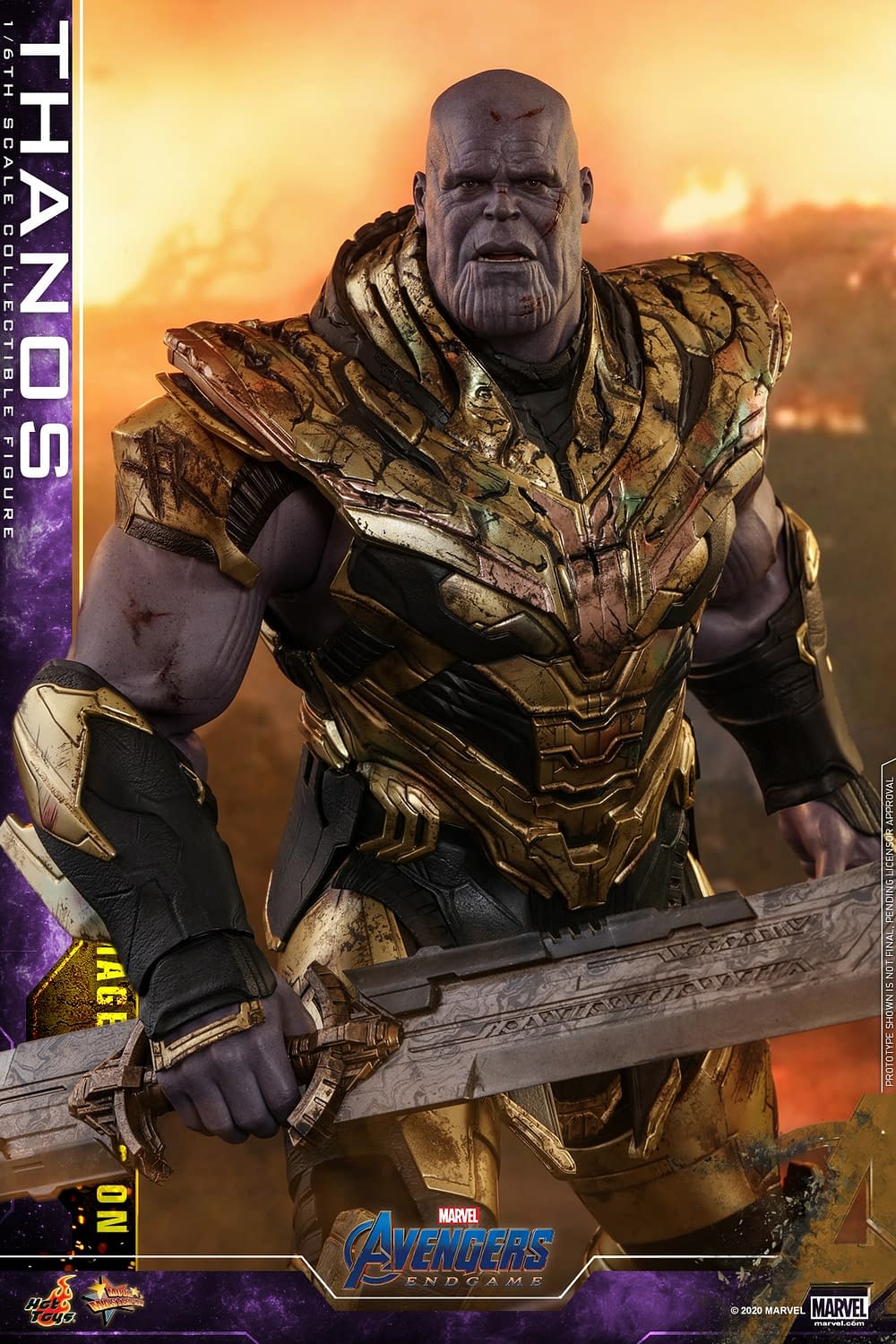 hot toys armored thanos