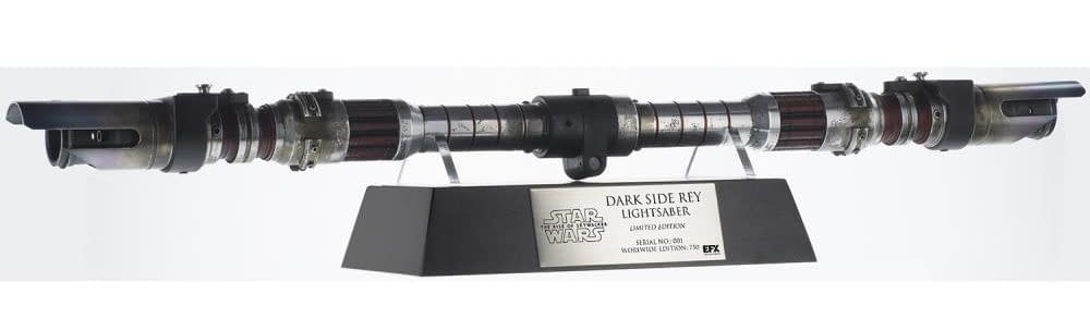 Dark Side Rey Gets A Replica Prop Lightsaber From Efx