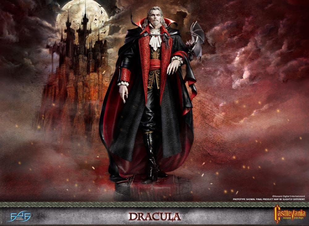 dracula statue castlevania