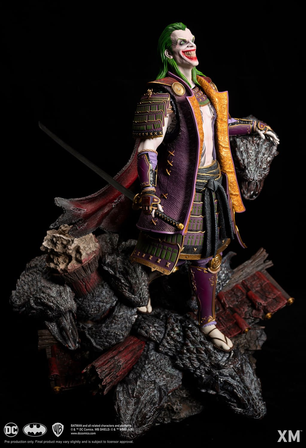 joker samurai figure