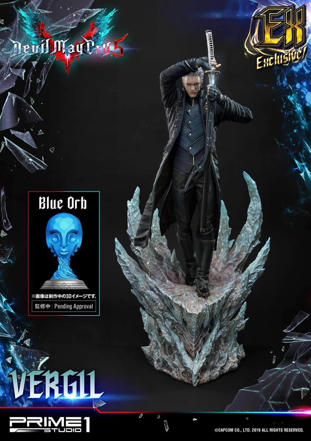 Devil May Cry 5 Vergil Gets New Statue From Prime 1 Studio - project devil may cry roblox