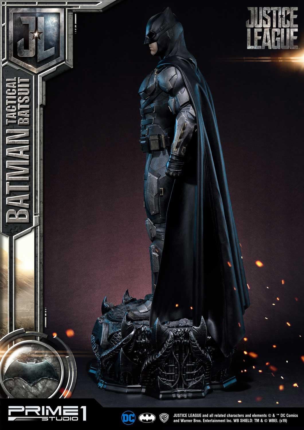 batman tactical suit statue