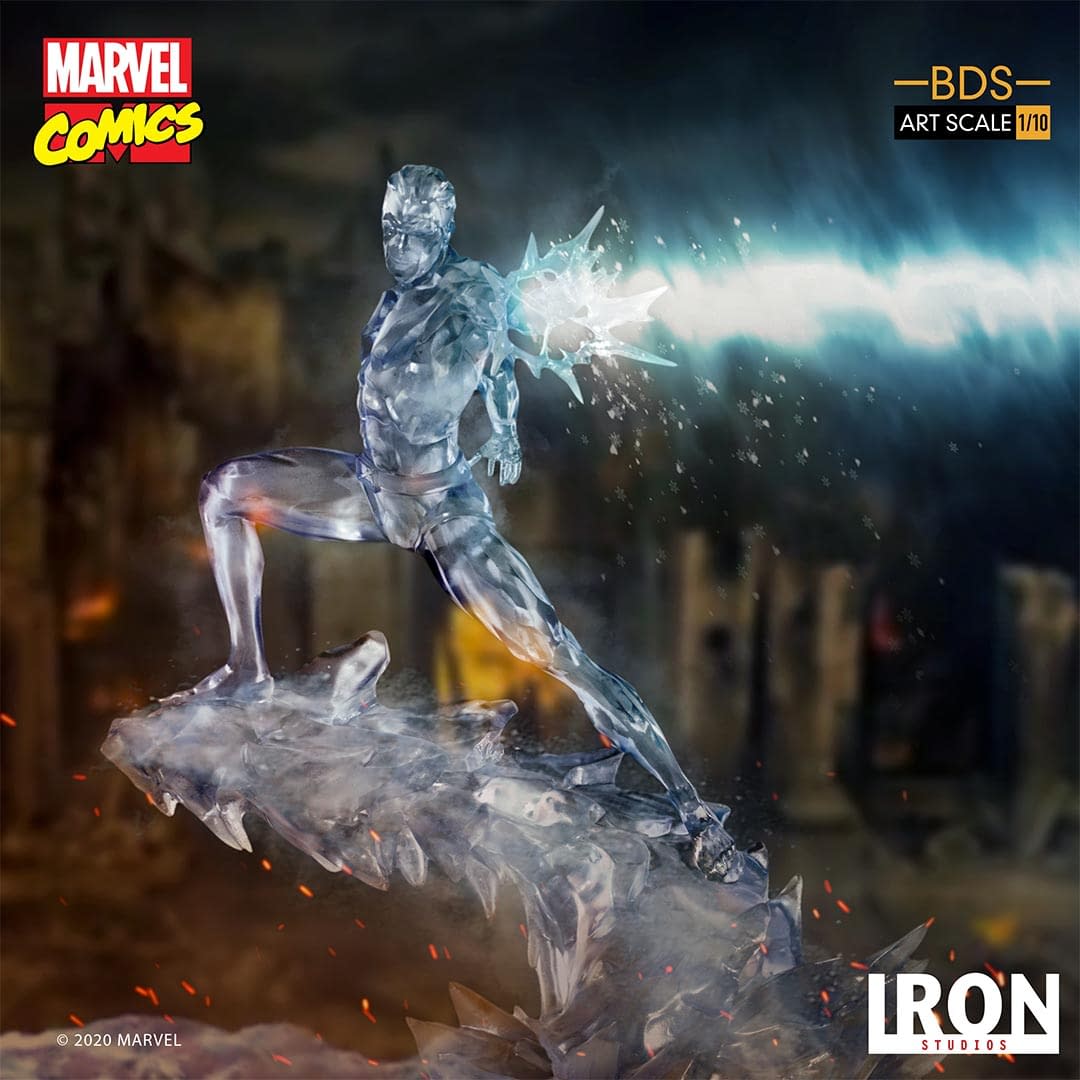 Iceman Is On His Own With New Iron Studios X Men Statue