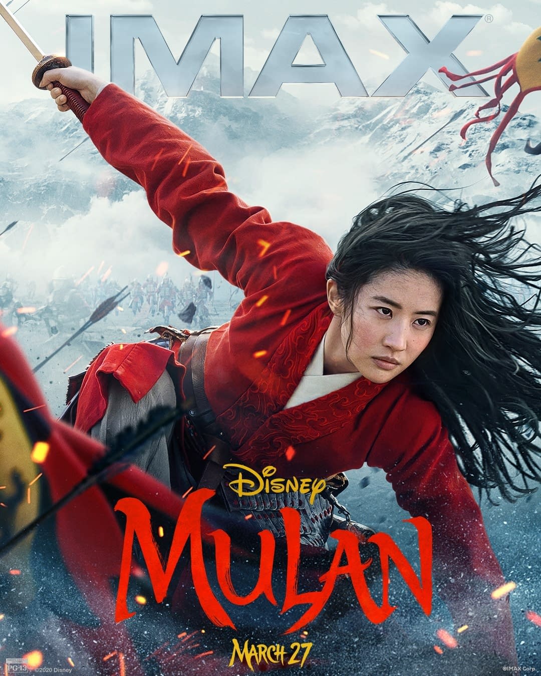 "Mulan" 3 New Posters and a New TV Spot as Tickets Go On Sale