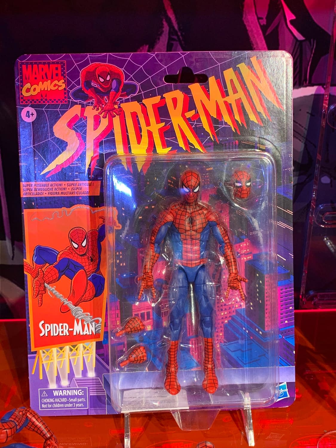 90s spider man action figures