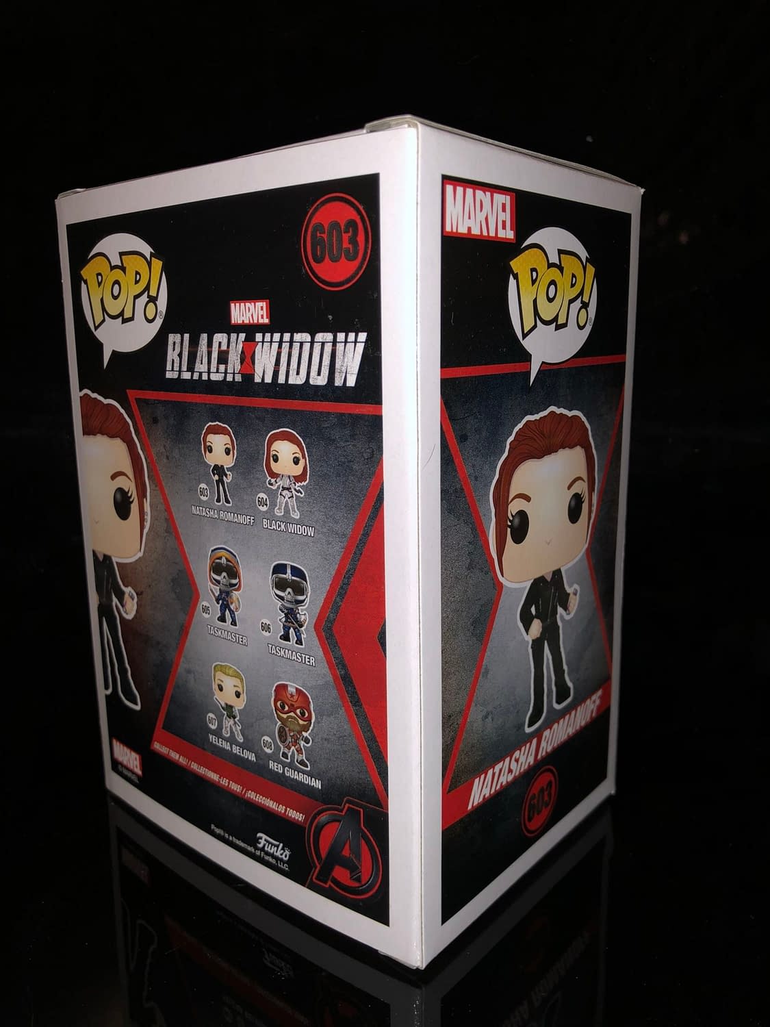 black widow funko pop 295