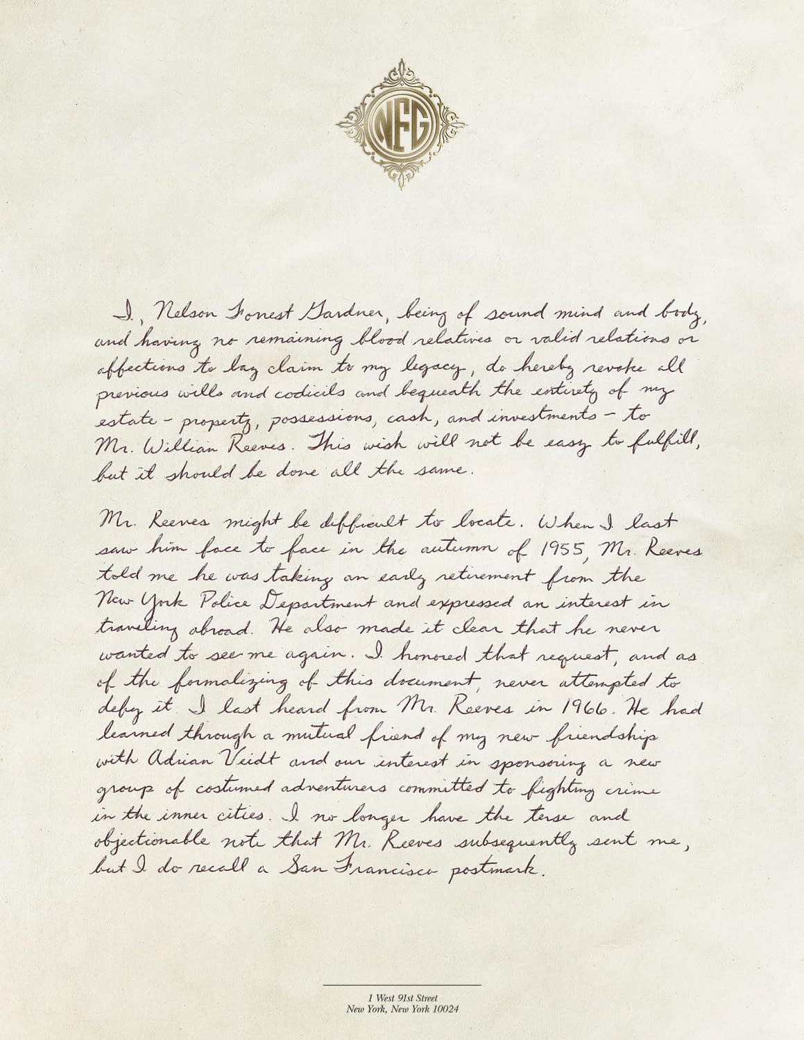 "Watchmen" – "Peteypedia" Files #6: Blake, Capt. Metropolis & Lady Trieu