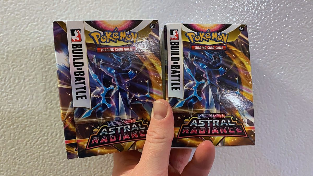 Opening a Pokémon TCG: Astral Radiance Build & Battle Box