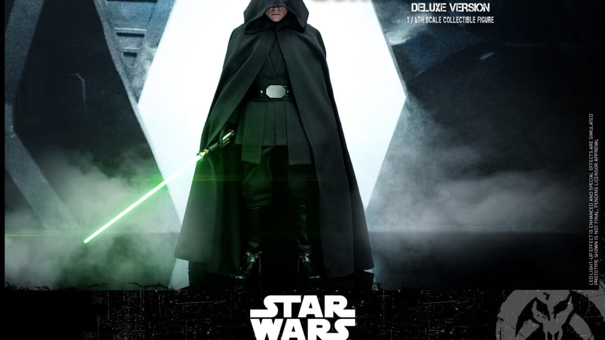 Star Wars The Mandalorian Luke Skywalker Comes to Hot Toys