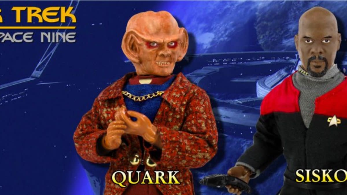 Topps Reveals Exclusive Star Trek: Deep Space Nine Mego Figures