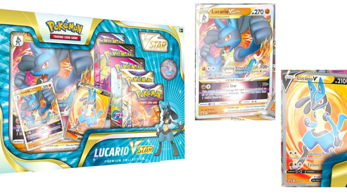 Lucario VSTAR Comes to English Pokémon TCG in Special Collection