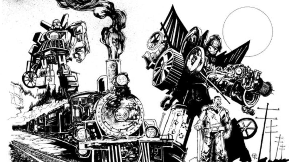 The Ted McKeever Steampunk Transformers That Never Was